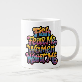 Vissen Vrezen Mij Vrouwen Willen Mij Grappig Visge Grote Koffiekop