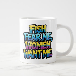 Vissen Vrezen Mij Vrouwen Willen Mij Grappig Visge Grote Koffiekop