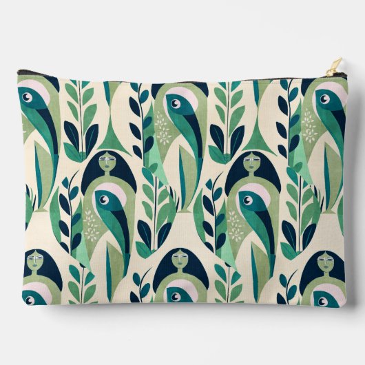 Vissen vrouw etui (Achterkant)