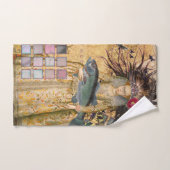  Vissen Vrouw Gothic Classic Bad Handdoek (Handdoek)