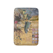  Vissen Vrouw Gothic Classic Badmat (Voorkant Verticaal)