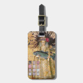  Vissen Vrouw Gothic Classic Bagagelabel (Voorkant verticaal)