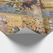  Vissen Vrouw Gothic Classic Cadeaupapier (Hoek)