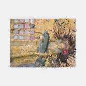 Vissen Vrouw Gothic Classic Fleece Deken (Voorkant (Horizontaal))