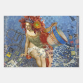  Vissen Vrouw Gothic Classic Inpakpapier Vel (Voorkant 2)