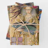  Vissen Vrouw Gothic Classic Inpakpapier Vel (In situ)