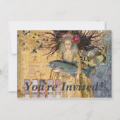  Vissen Vrouw Gothic Classic Kaart (Voorkant)