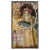 Vissen Vrouw Gothic Classic Klein Cadeauzakje (Achterkant)