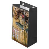 Vissen Vrouw Gothic Classic Klein Cadeauzakje (Achterkant Gekanteld)