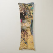  Vissen Vrouw Gothic Classic Lichaamskussen (Voorkant Verticaal)