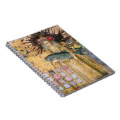  Vissen Vrouw Gothic Classic Notitieboek (Rechterzijde)