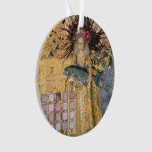  Vissen Vrouw Gothic Classic Ornament (voorkant)