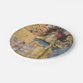  Vissen Vrouw Gothic Classic Papieren Bordje (Gekanteld)