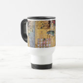  Vissen Vrouw Gothic Classic Reisbeker (Voorkant links)