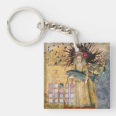  Vissen Vrouw Gothic Classic Sleutelhanger (voorkant)