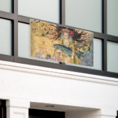  Vissen Vrouw Gothic Classic Spandoek (Buitenkant Gebouw)