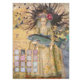  Vissen Vrouw Gothic Classic Tafelkleed (Voorkant)