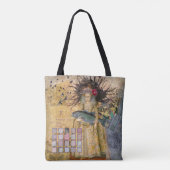 Vissen Vrouw Gothic Classic Tote Bag (Achterkant)