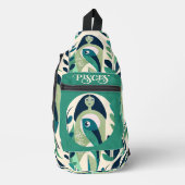 Vissen vrouw sling bag (Voorkant)