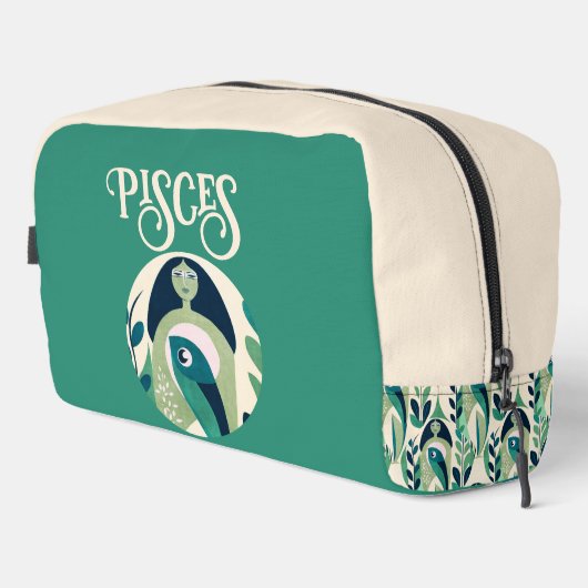 Vissen vrouw toilettasje (Rechterhoek)