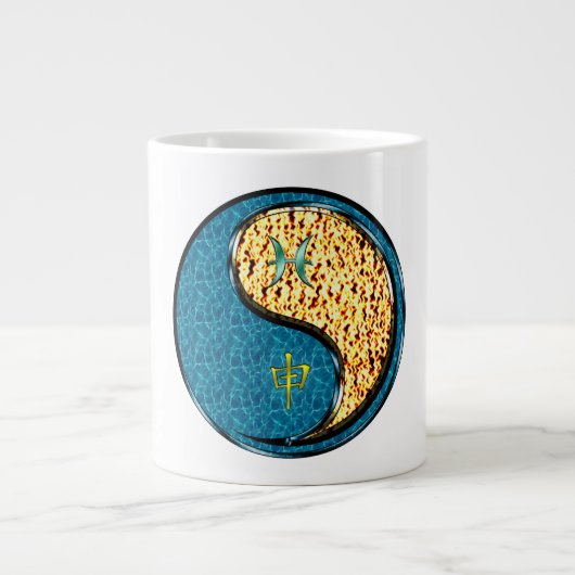 Vissen & Vuur Aap Grote Koffiekop (Voorkant)