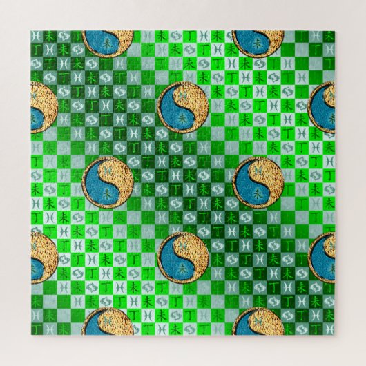 Vissen & Vuur Geit Legpuzzel (Verticaal)