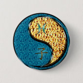 Vissen & Vuur Rat Ronde Button 5,7 Cm (Voorkant)