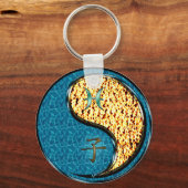 Vissen & vuur Rat Sleutelhanger (Achterkant)