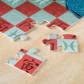 Vissen & Vuur Tijger Legpuzzel (Zijkant)