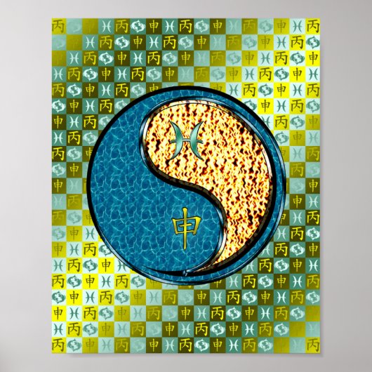Vissen & Vuuraap Poster (Voorkant)