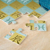 Vissen & Vuurdraak Legpuzzel (Zijkant)