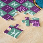 Vissen & Vuurhaan Legpuzzel (Zijkant)