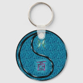 Vissen & Water Haan Sleutelhanger (Achterkant)