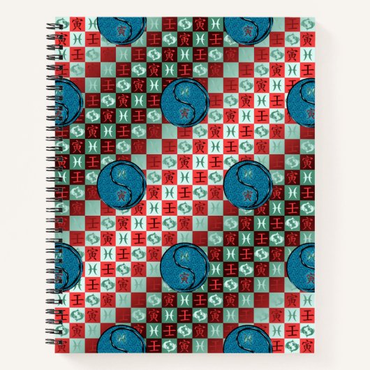 Vissen & Water Tijger Notitieboek (Voorkant)