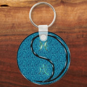 Vissen & Waterhond Sleutelhanger (Achterkant)