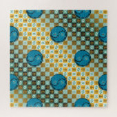 Vissen & Waterpaard Legpuzzel (Horizontaal)