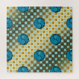 Vissen & Waterpaard Legpuzzel