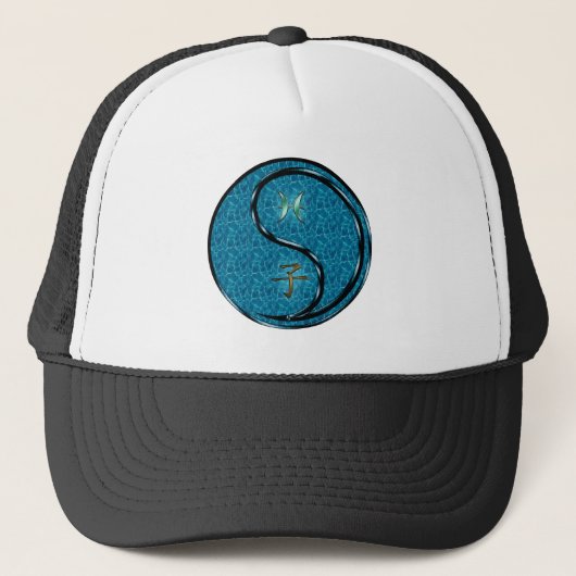 Vissen & Waterrat Trucker Pet (Voorkant)