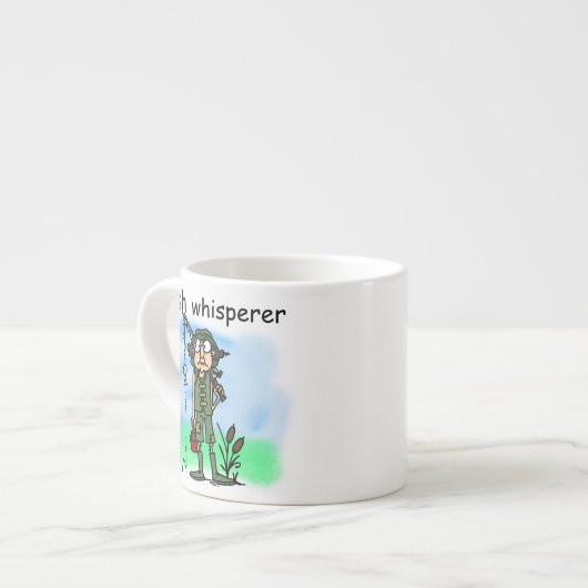 Vissen Whisperer Espresso Kop (Links)