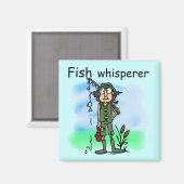 Vissen Whisperer Magneet (Voorkant / Achterkant)