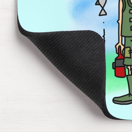 Vissen Whisperer Muismat (Hoek)