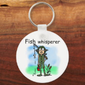 Vissen Whisperer Sleutelhanger (Voorkant)