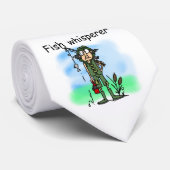 Vissen Whisperer Stropdas (Opgerold)