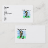 Vissen Whisperer Visitekaartje (Voorkant / Achterkant)