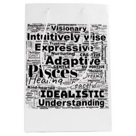 Vissen Word Cloud Zodiac Inspiratie Medium Cadeauzakje