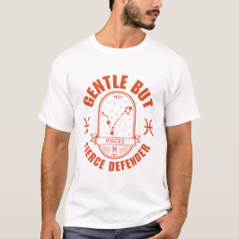 Vissen: zachte maar fel verdediger t-shirt