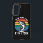 Vissen Zelfs Jesus had Fish Story Bass Fish Funny Samsung Galaxy Hoesje<br><div class="desc">Vissen Zelfs Jesus had Fish Story Bass Fish Funny Dad</div>