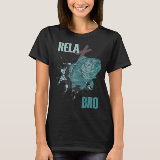 Vissen zijn vrienden t-shirt (Voorkant)