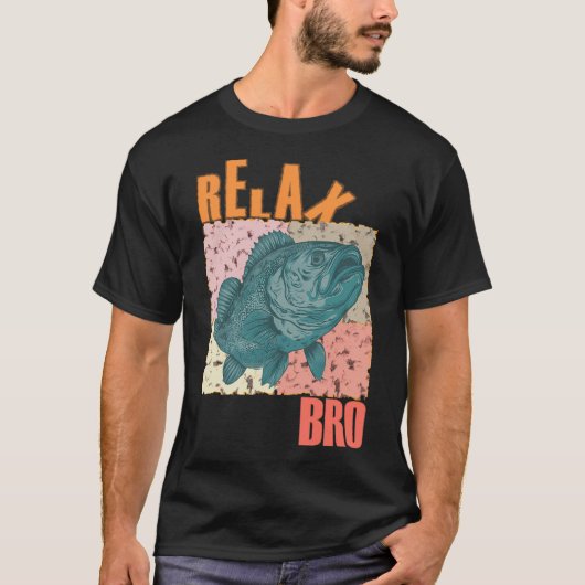 Vissen zijn vrienden t-shirt (Voorkant)