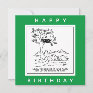 Vissen zitten in een geknoei cartoon kaart